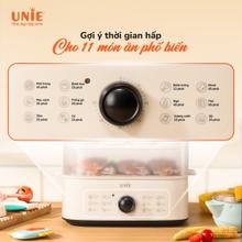 Nồi hấp UNIE UE560 dung tích 18L, 3 tầng hấp tiện lợi - Ảnh 4