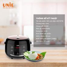 Nồi cơm điện Unie UEC1571B dung tích 1.5L, 16 chức năng nấu - Ảnh 6