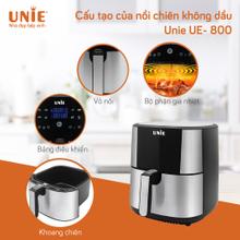 Nồi chiên không dầu UNIE UE-800 dung tích 8L, công nghệ Rapid air đa chiều - Ảnh 9