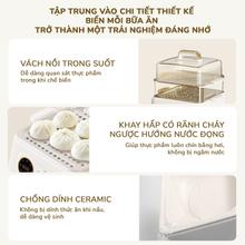 Nồi lẩu hấp đa năng UNIE UE668 - 10L, 8 chức năng tự động - Ảnh 11