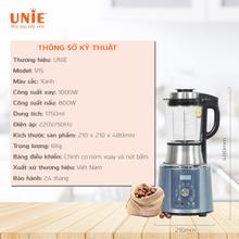 Máy làm sữa hạt UNIE V1S dung tích 1,75L, 9 chương trình nấu - Ảnh 9