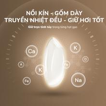 Nồi cơm điện lòng gốm cao cấp UNIE URC818, dung tích 1,8L - Ảnh 12