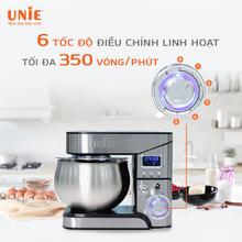 Máy trộn bột đa năng Unie EM2  dung tích 5L, 6 tốc độ điều chỉnh - Ảnh 5