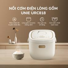Nồi cơm điện lòng gốm cao cấp UNIE URC818, dung tích 1,8L - Ảnh 2