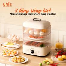 Nồi hấp UNIE UE560 dung tích 18L, 3 tầng hấp tiện lợi - Ảnh 2
