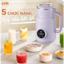 Máy làm sữa hạt UNIE UMB08 dung tích 600ml, 5 chức năng xay nấu - Ảnh 6
