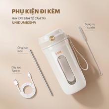 Máy xay sinh tố cầm tay UNIE UMB35-W xay nhanh nhuyễn mịn - Ảnh 13