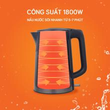 Ấm siêu tốc UNIE UE-302 dung tích 1.8L, đun sôi nhanh chóng - Ảnh 3