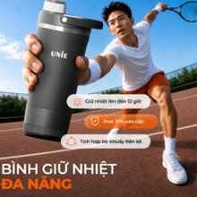 Bình giữ nhiệt đa năng UNIE UIB616B – Giữ nhiệt bền bỉ, pha khuấy tiện lợi - Ảnh 2