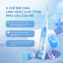 Bàn chải điện trẻ em Unie Kiddo UET318B cảm biến lực thông minh - Ảnh 6
