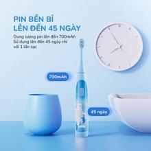 Bàn chải điện trẻ em Unie Kiddo UET318B cảm biến lực thông minh - Ảnh 9