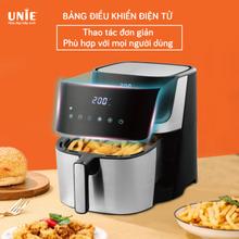 Nồi chiên không dầu UNIE UE-600 - 6.5L, 8 chế độ nấu chuyên sâu - Ảnh 4