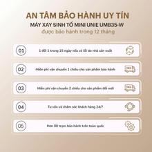 Máy xay sinh tố cầm tay UNIE UMB35-W xay nhanh nhuyễn mịn - Ảnh 14