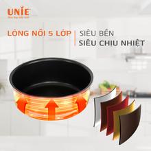 Nồi áp suất điện UNIE UN-630 dung tích 3L, lòng nồi 5 lớp bền bỉ - Ảnh 8