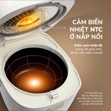 Nồi cơm điện lòng gốm cao cấp UNIE URC818P -  Tạo cơm cháy - Ảnh 4