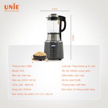 Máy làm sữa hạt UNIE V6S dung tích 1,75L, điều khiển 1 chạm - Ảnh 13