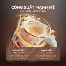 Máy làm sữa hạt UNIE UCB15 dung tích 1.5L, 10 chức năng xay nấu - Ảnh 7
