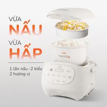 Nồi cơm điện UNIE URC810, dung tích 1L, lòng gốm ceramic - Ảnh 3