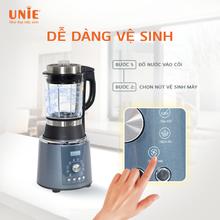 Máy làm sữa hạt UNIE V1 dung tích 1,75L, công suất siêu khỏe 1800W - Ảnh 9