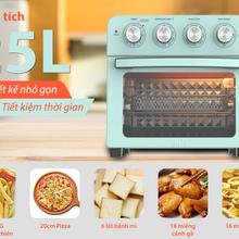 Lò nướng kiêm nồi chiên không dầu UNIE Q37 - Ảnh 2