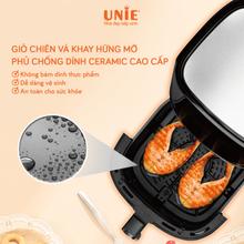 Nồi chiên không dầu UNIE UE-600 - 6.5L, 8 chế độ nấu chuyên sâu - Ảnh 6
