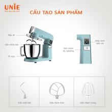 Máy nhồi bột UNIE UE-990 dung tích 6.5L, 10 tốc độ điều chỉnh - Ảnh 9