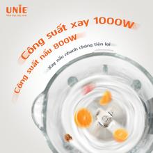 Máy nấu sữa hạt UNIE V3 dung tích 1,75L, công suất 1800W - Ảnh 4