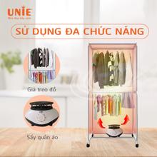 Máy sấy quần áo UNIE UE-688 sấy 10-20kg cùng lúc, gấp gọn tiện lợi - Ảnh 5