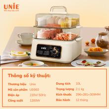 Nồi lẩu hấp đa năng Unie UE660 dung tích 10L, 3in1 - Ảnh 9