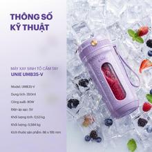 Máy xay sinh tố cầm tay UNIE UMB35-V xay nhanh nhuyễn mịn - Ảnh 16