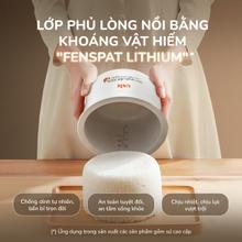 Nồi cơm điện lòng gốm cao cấp UNIE URC818P -  Tạo cơm cháy - Ảnh 3