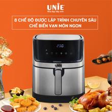 Nồi chiên không dầu UNIE UE-600 - 6.5L, 8 chế độ nấu chuyên sâu - Ảnh 9