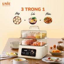 Nồi lẩu hấp đa năng Unie UE660 dung tích 10L, 3in1 - Ảnh 2