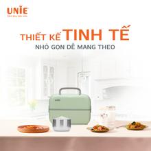 Hộp đựng cơm cắm điện cao cấp UNIE UV-P1 dung tích 1.5L, 2 tầng tiện lợi - Ảnh 4