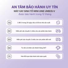 Máy xay sinh tố cầm tay UNIE UMB35-V xay nhanh nhuyễn mịn - Ảnh 15