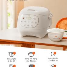 Nồi cơm điện UNIE URC810, dung tích 1L, lòng gốm ceramic - Ảnh 4