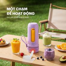 Máy xay sinh tố cầm tay UNIE UMB35-V xay nhanh nhuyễn mịn - Ảnh 12