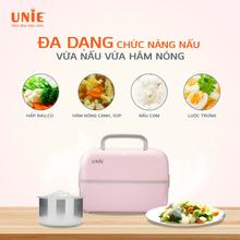 Hộp đựng cơm cắm điện cao cấp UNIE UV-P1 dung tích 1.5L, 2 tầng tiện lợi - Ảnh 3