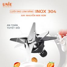 Máy làm sữa hạt UNIE V1 dung tích 1,75L, công suất siêu khỏe 1800W - Ảnh 5