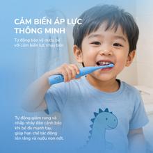 Bàn chải điện trẻ em Unie Kiddo UET318B cảm biến lực thông minh - Ảnh 4