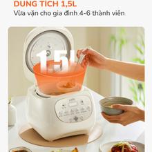 Nồi cơm điện lòng gốm tự nhiên UNIE URC815, dung tích 1,5L - Ảnh 5