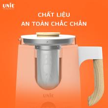 Ấm siêu tốc đa năng 6in1 UNIE UEK1081W chất liệu thủy tinh bền bỉ - Ảnh 2