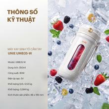 Máy xay sinh tố cầm tay UNIE UMB35-W xay nhanh nhuyễn mịn - Ảnh 15