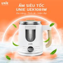 Ấm siêu tốc đa năng 6in1 UNIE UEK1081W chất liệu thủy tinh bền bỉ - Ảnh 7
