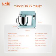 Máy nhồi bột UNIE UE-990 dung tích 6.5L, 10 tốc độ điều chỉnh - Ảnh 10