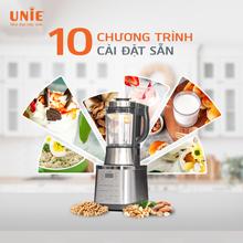 Máy làm sữa hạt UNIE V8S, 10 chức năng nấu - Ảnh 5