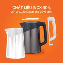 Ấm siêu tốc UNIE UE-302 dung tích 1.8L, đun sôi nhanh chóng - Ảnh 6