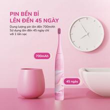 Bàn chải điện trẻ em Unie Kidtini UET318P cảm biến lực thông minh - Ảnh 9