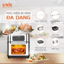Nồi chiên không dầu UNIE UE-1000 dung tích 12L, 14 chế độ nấu - Ảnh 5