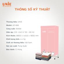 Máy sấy quần áo UNIE UE-666 sấy 15-20kg quần áo 1 lần - Ảnh 12